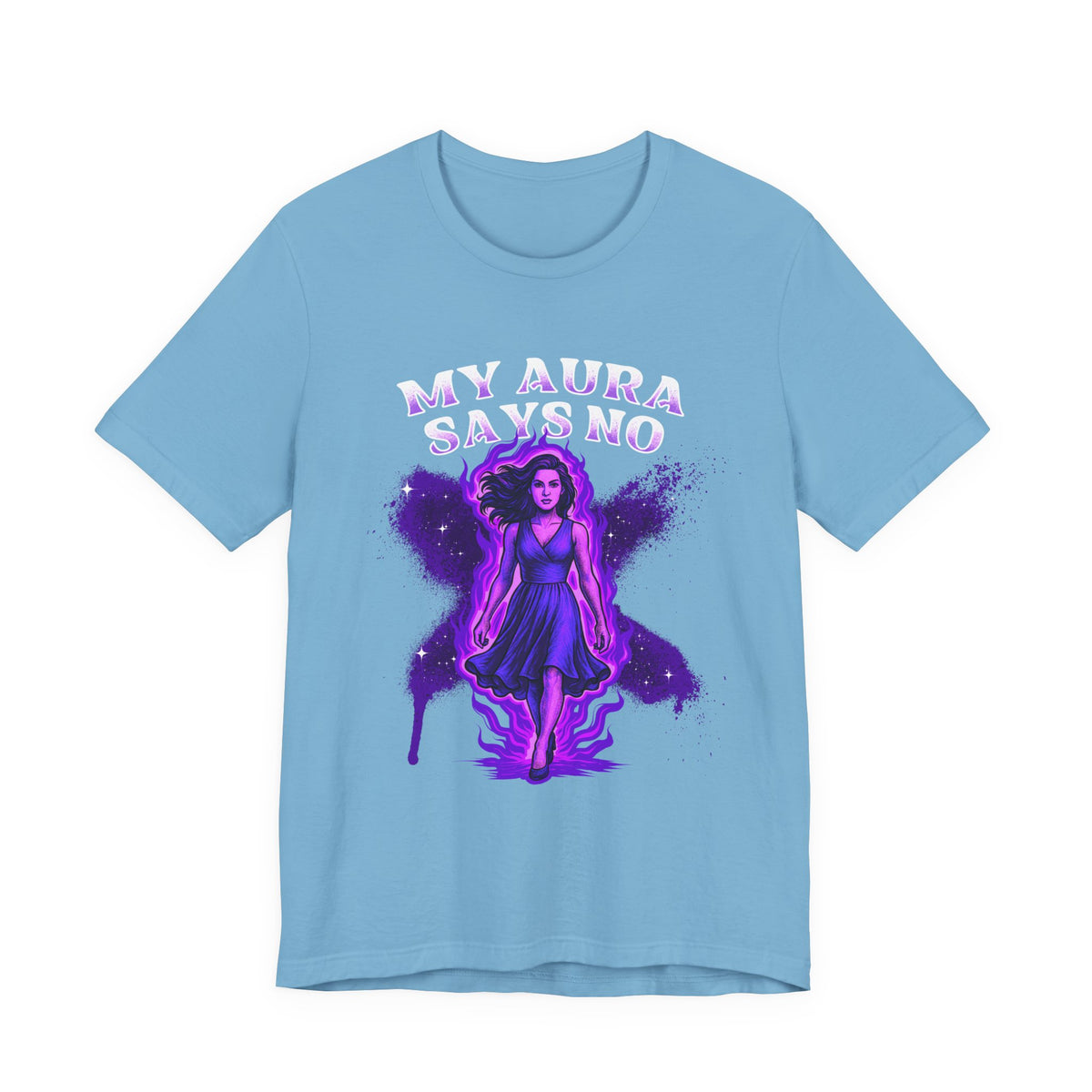 My Aura Says No | Deluxe Tee