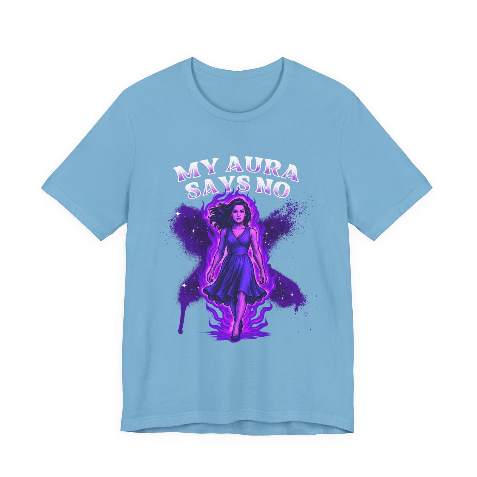 My Aura Says No | Deluxe Tee