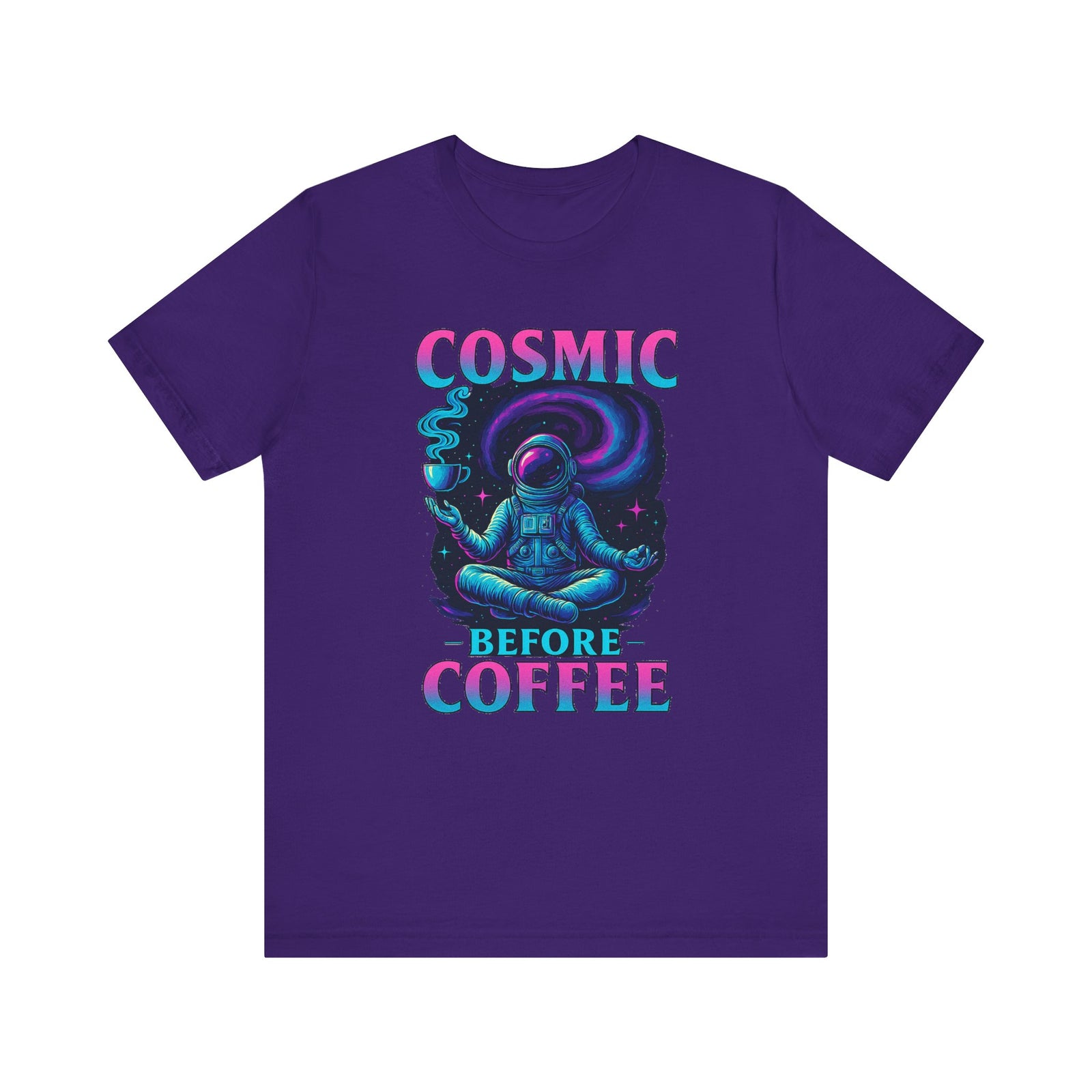 Cosmic Before Coffee | Deluxe Tee