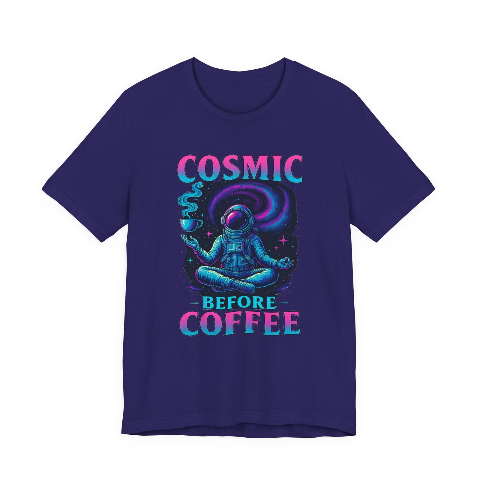 Cosmic Before Coffee | Deluxe Tee