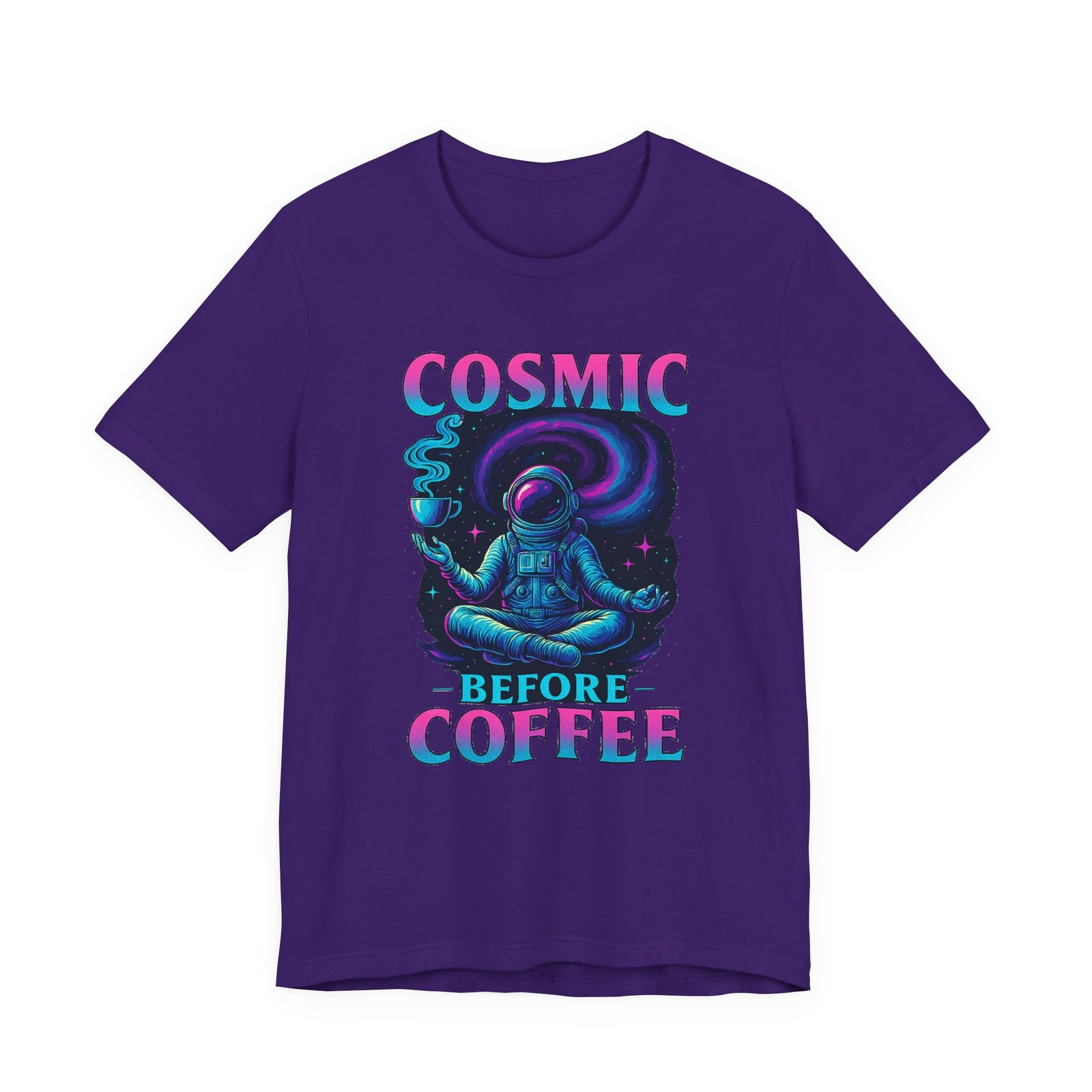 Cosmic Before Coffee | Deluxe Tee