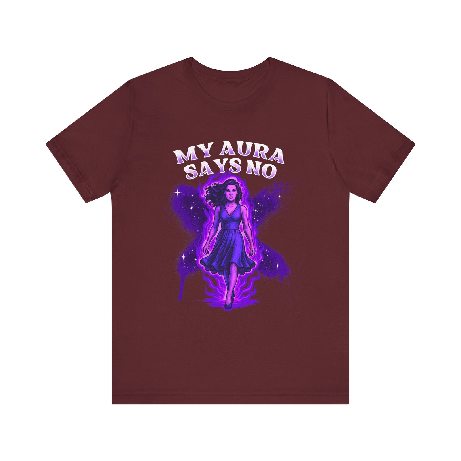 My Aura Says No | Deluxe Tee